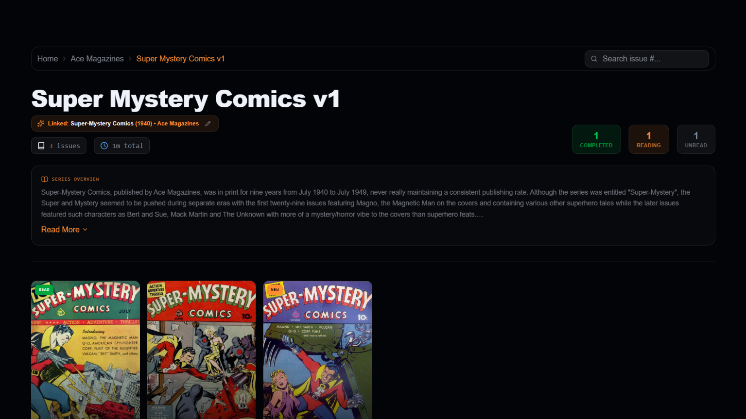 Organized Like an Art Gallery - Desktop Web Interface